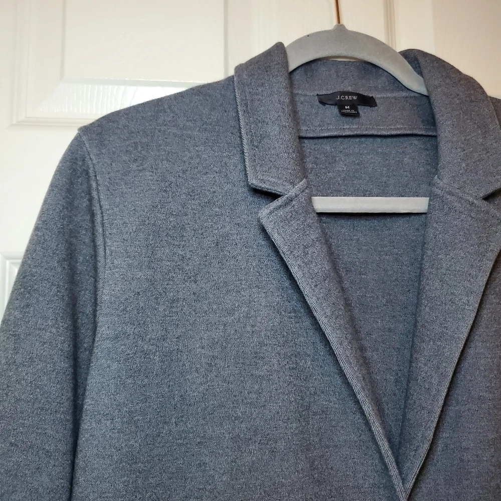 J.Crew Knit Ponte Blazer Sz M